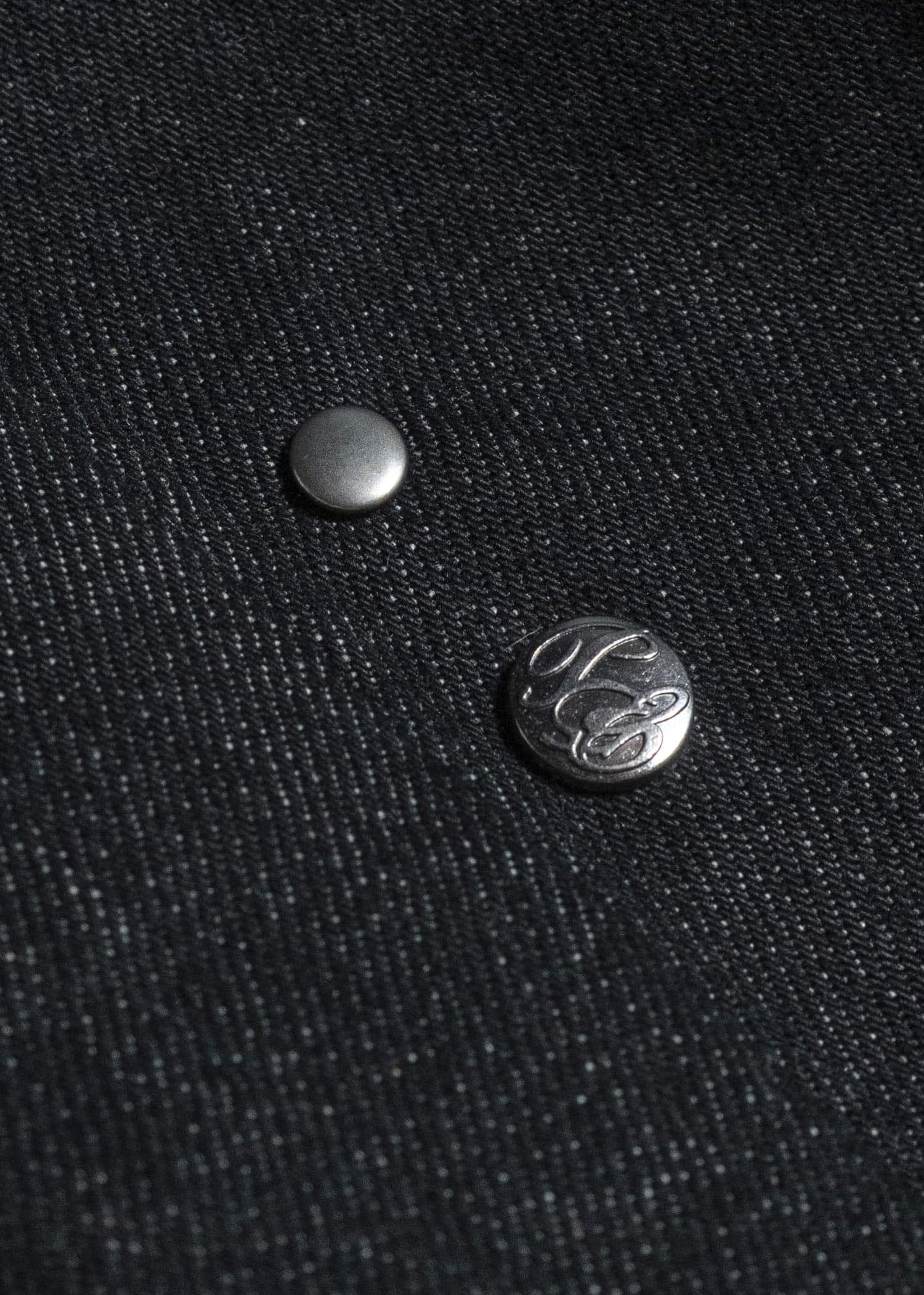 Professor.E ASYMMETRIC DENIM BLACK 26SS-PE-TRL-05