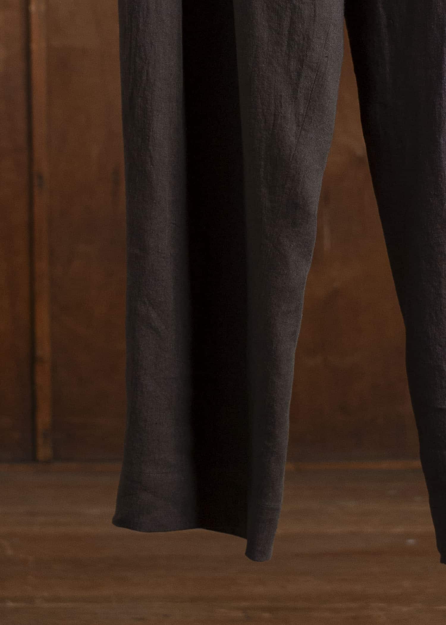 ZIGGY CHEN 0M2510501 Front Pleats Tapered Trousers PURPLE BROWN