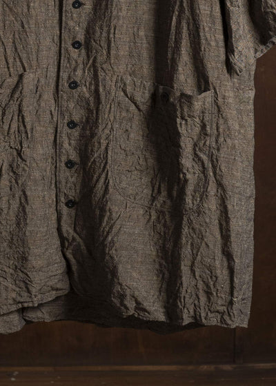 KLASICA SH-052-LC BACK FLAP H/S SHIRTS WITH BIG POCKETS SAFRON