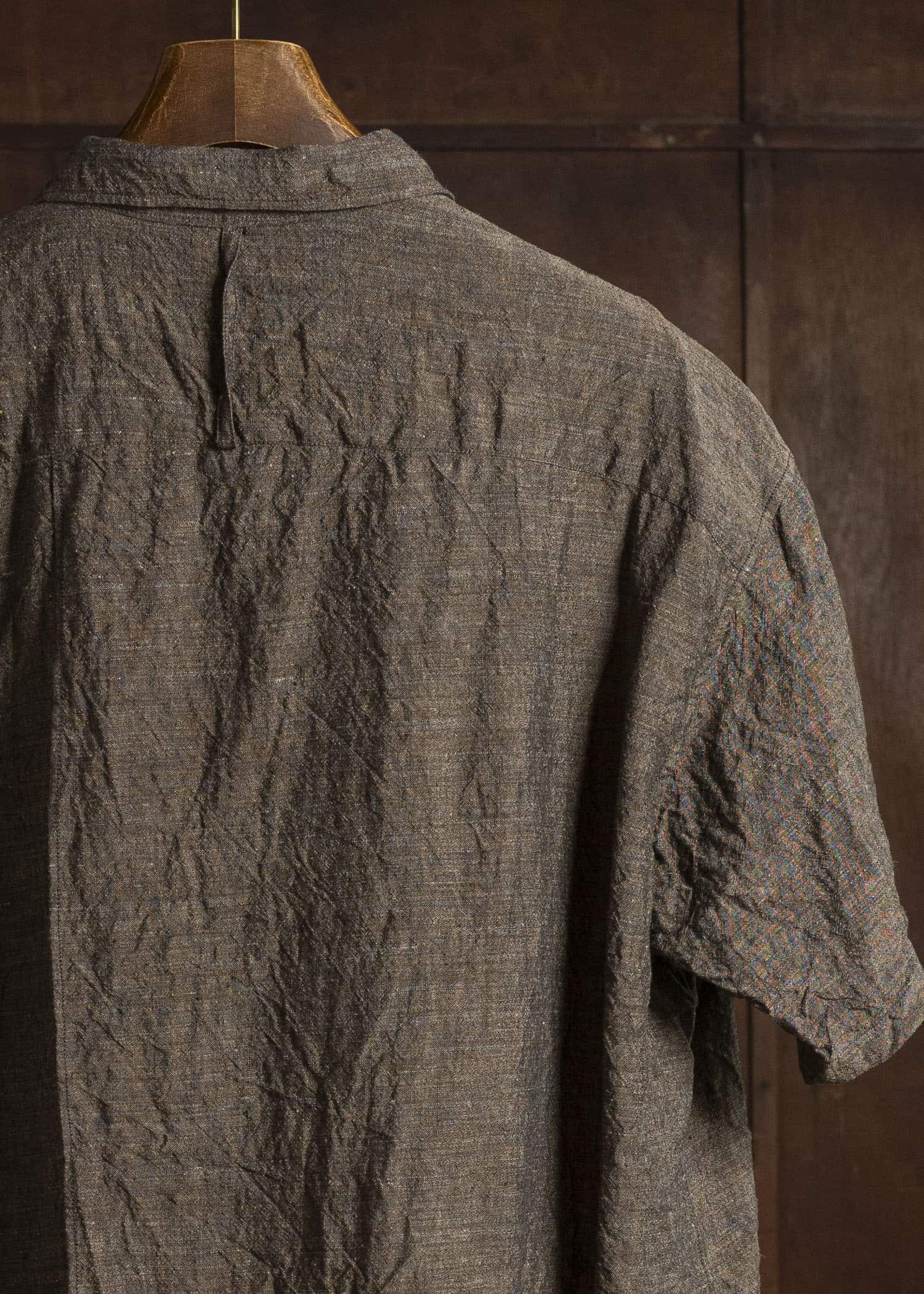 KLASICA SH-052-LC BACK FLAP H/S SHIRTS WITH BIG POCKETS SAFRON