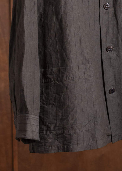 YOKO SAKAMOTO Work ShirtYS-25SS-54-KAKISHIBU