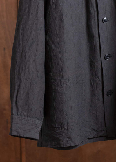 YOKO SAKAMOTO Work ShirtYS-25SS-54-SUMI INK