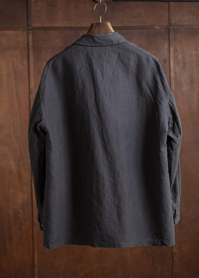 YOKO SAKAMOTO Work ShirtYS-25SS-54-SUMI INK