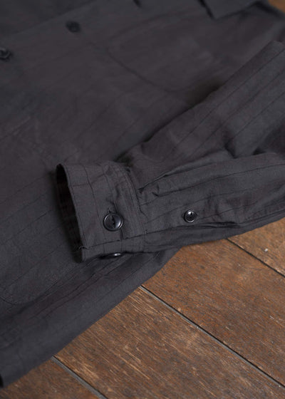 YOKO SAKAMOTO Work ShirtYS-25SS-54-SUMI INK