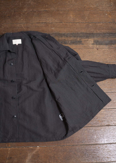 YOKO SAKAMOTO Work ShirtYS-25SS-54-SUMI INK