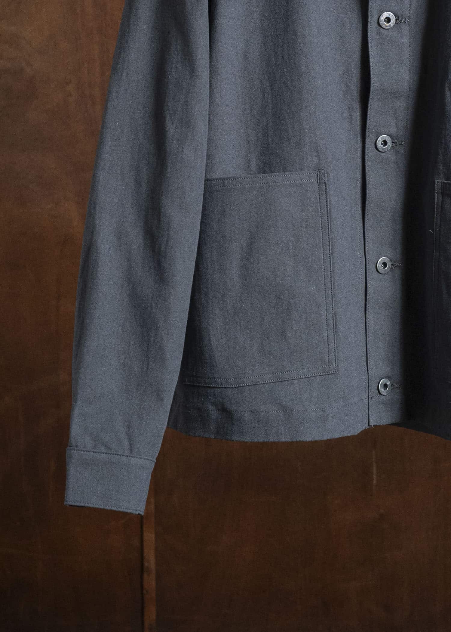 Taiga Takahashi Lot.303-Charcoal Coverall Jacket Charcoal