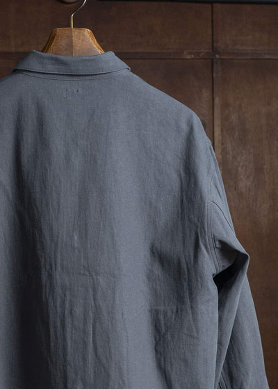 Taiga Takahashi Lot.303-Charcoal Coverall Jacket Charcoal