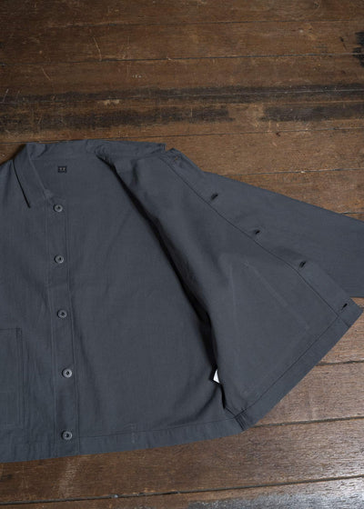 Taiga Takahashi Lot.303-Charcoal Coverall Jacket Charcoal