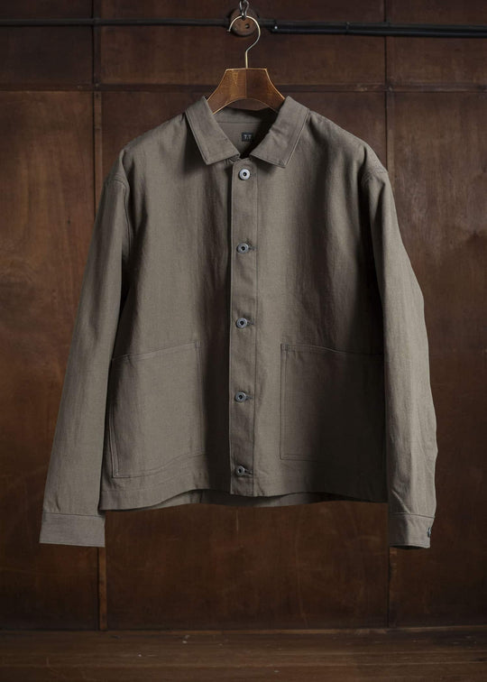 Taiga Takahashi Lot.303-Brown Coverall Jacket Brown