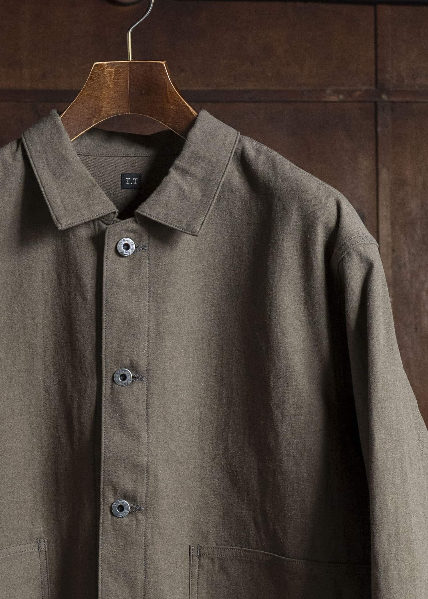 Taiga Takahashi Lot.303-Brown Coverall Jacket Brown