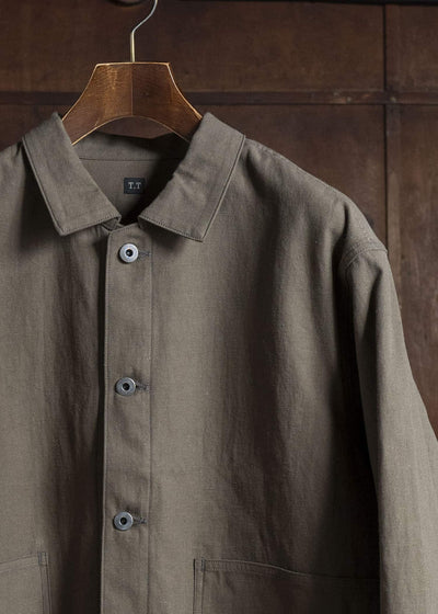 Taiga Takahashi Lot.303-Brown Coverall Jacket Brown