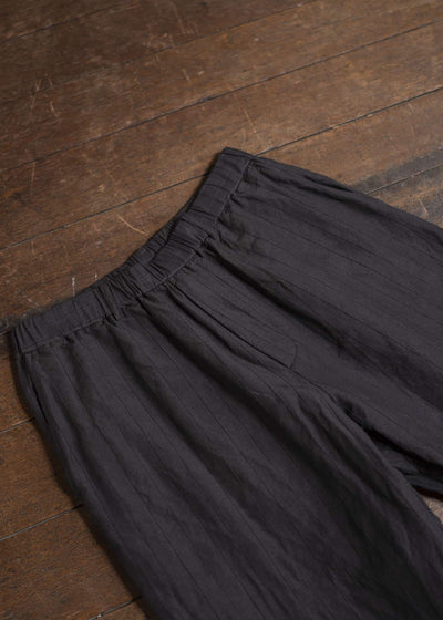 YOKO SAKAMOTO Standard Easy PantsYS-25SS-56-SUMI INK