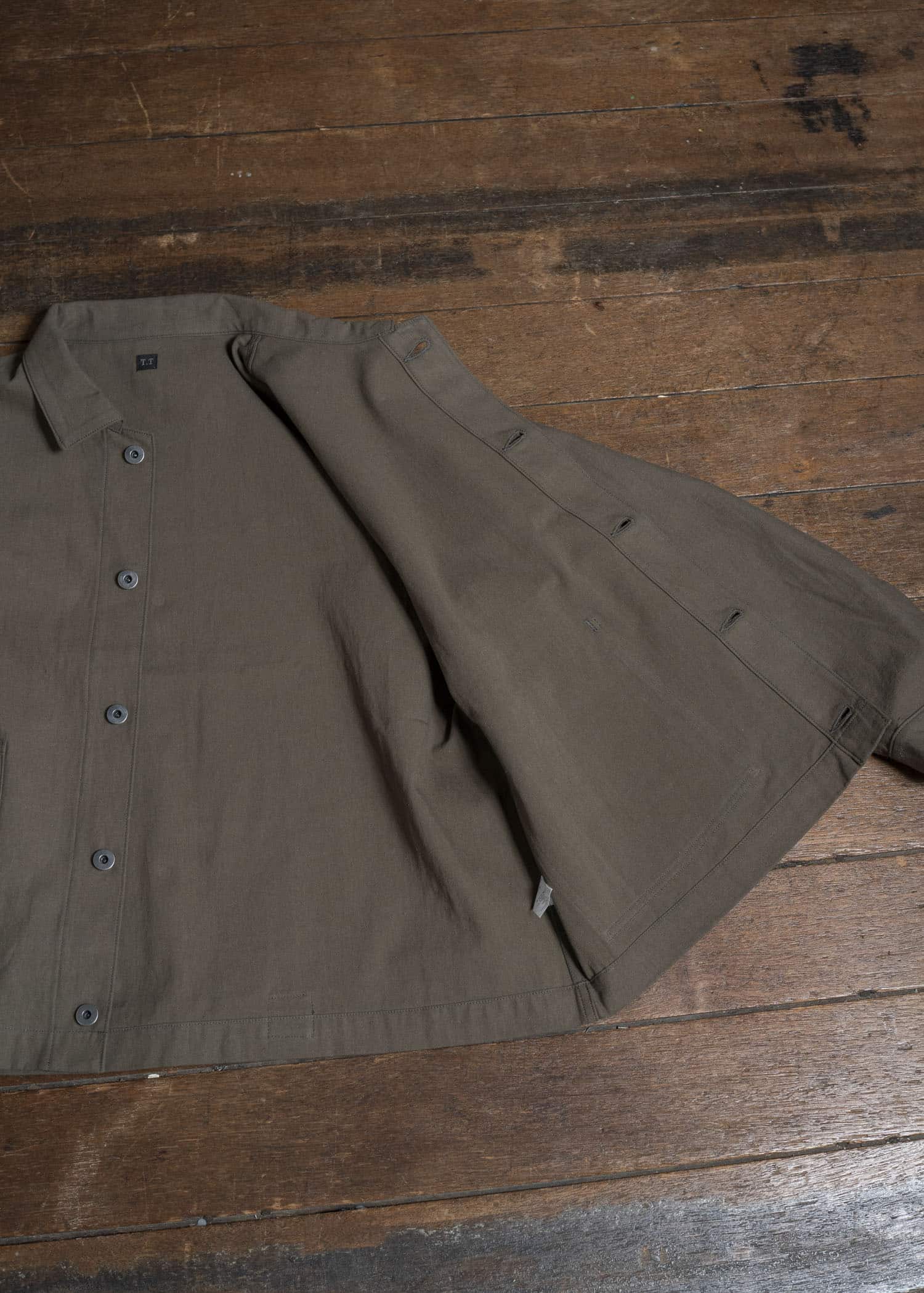 Taiga Takahashi Lot.303-Brown Coverall Jacket Brown