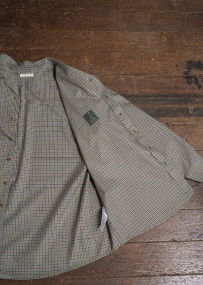 Gorsch 13-2ND-SH04-VIN Vintage Cotton Wide Silhoutte Open Collar Shirt Multipull