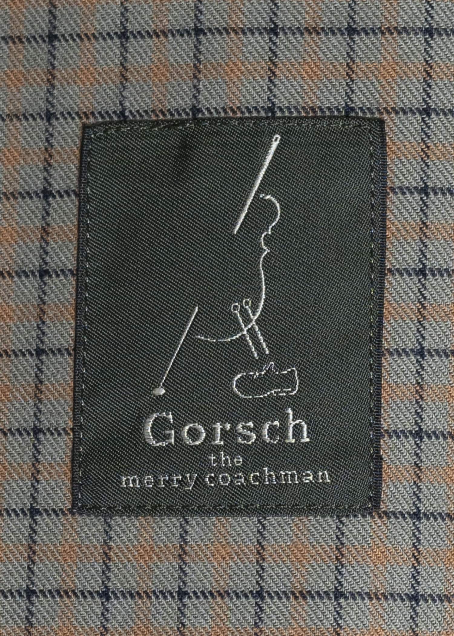Gorsch 13-2ND-SH04-VIN Vintage Cotton Wide Silhoutte Open Collar Shirt Multipull