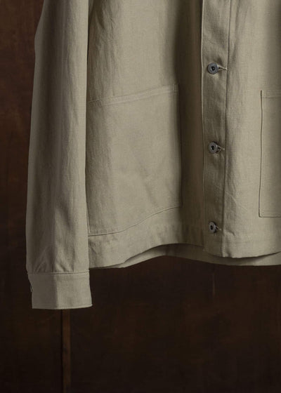 Taiga Takahashi Lot.303-Beige Coverall Jacket Beige