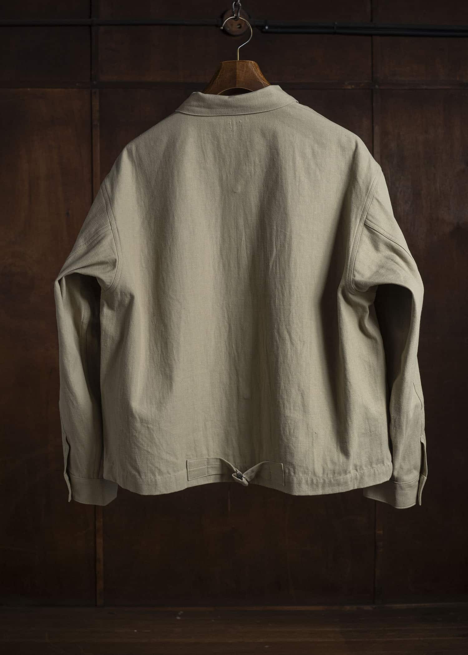 Taiga Takahashi Lot.303-Beige Coverall Jacket Beige