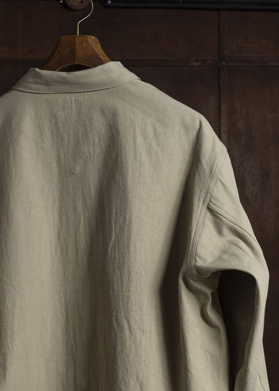 Taiga Takahashi Lot.303-Beige Coverall Jacket Beige