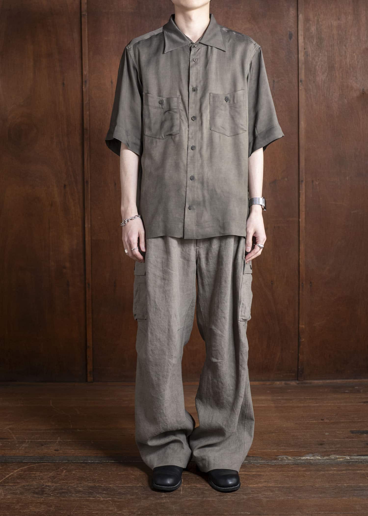 ZIGGY CHEN 0M2510514 Cargo Trousers LIGHT GREY