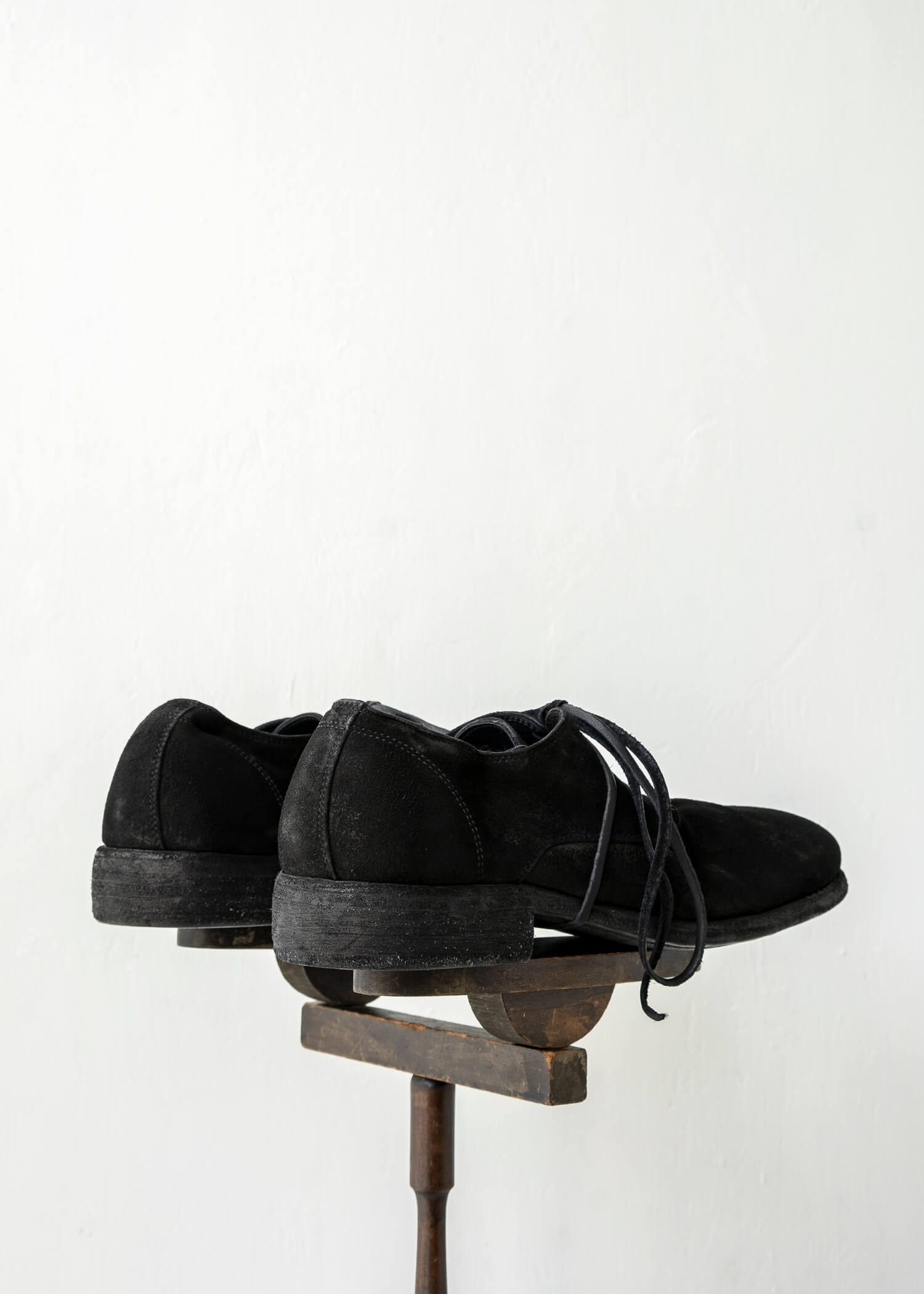 GUIDI "992X" CLASSIC DERBY / SOLE LEATHER / HORSE REVERSE / BLKT