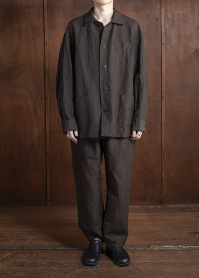 YOKO SAKAMOTO Work ShirtYS-25SS-54-KAKISHIBU