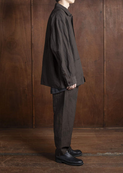 YOKO SAKAMOTO Work ShirtYS-25SS-54-KAKISHIBU