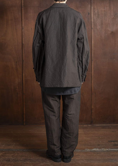 YOKO SAKAMOTO Work ShirtYS-25SS-54-KAKISHIBU