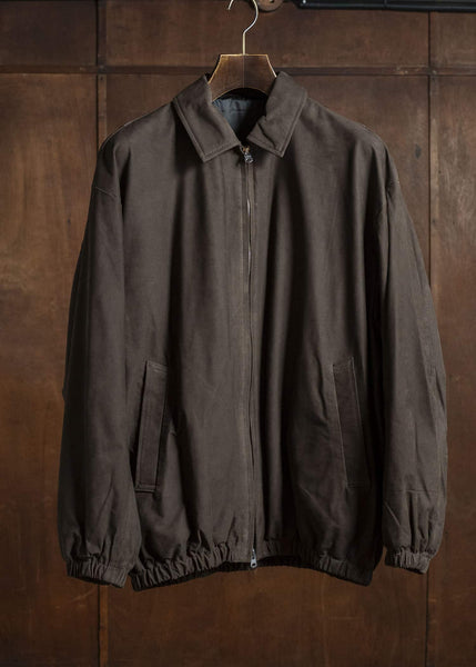 YOKO SAKAMOTO Zip Blouson YS-25AW-07 BROWN-NU