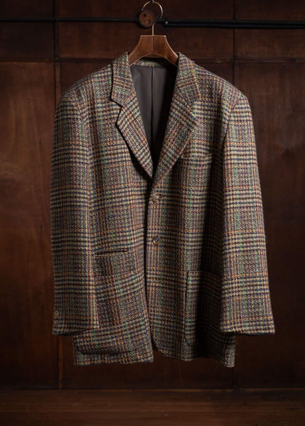 ISSEY MIYAKE Tweed Check Jacket