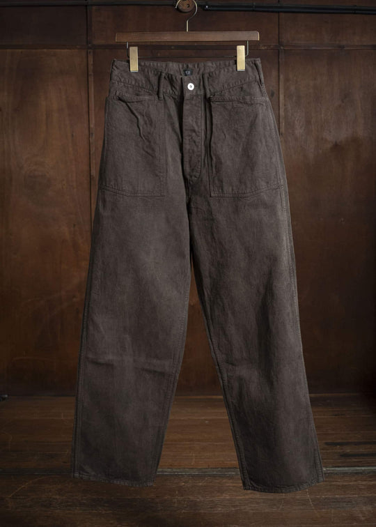 Taiga Takahashi Lot.220-Mud Dyed Brown US Army M-35 Pants Mud Dyed Brown