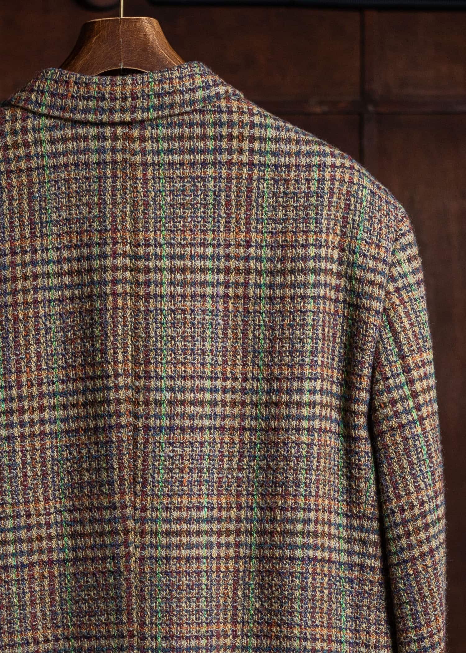 ISSEY MIYAKE Tweed Check Jacket