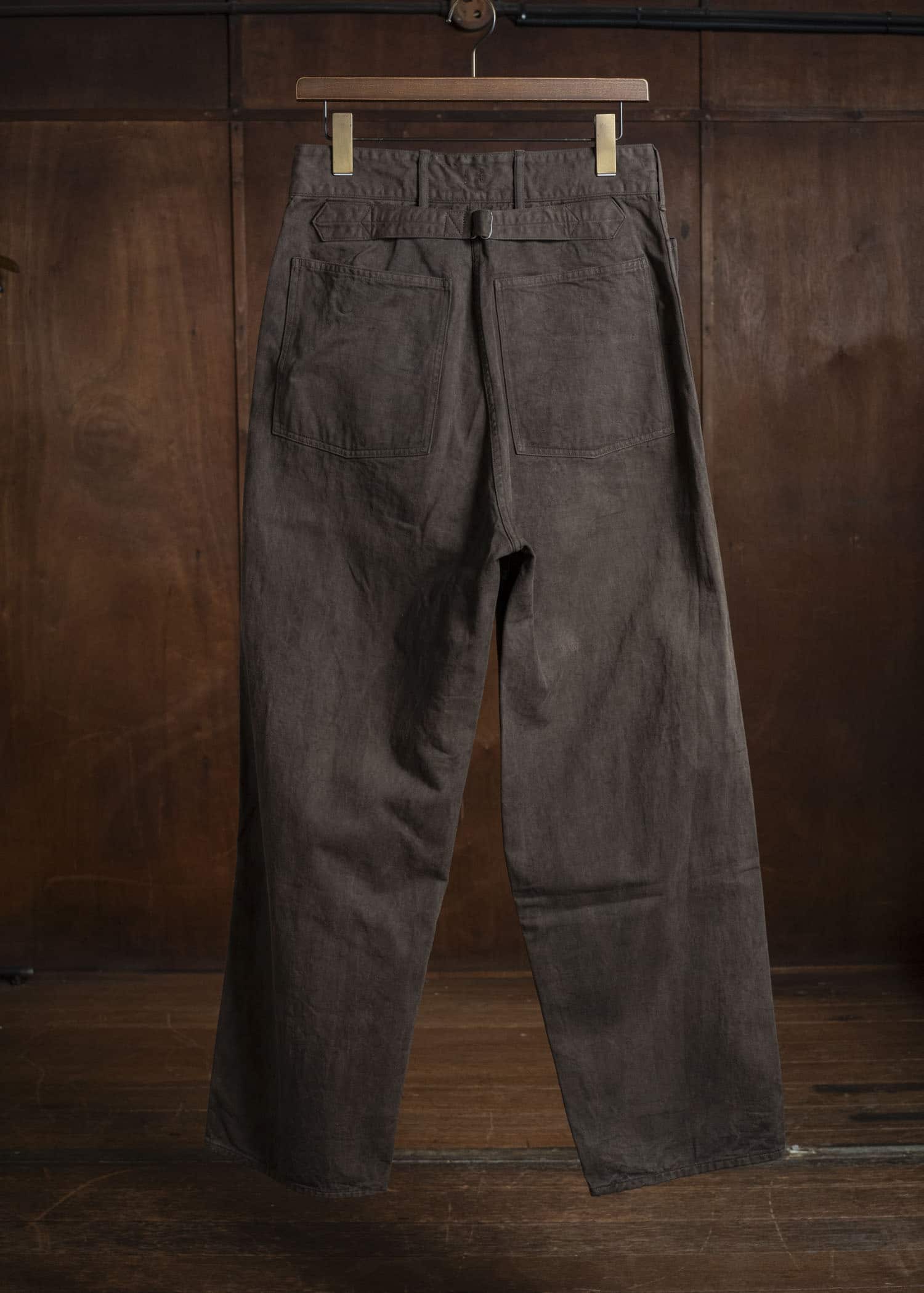 Taiga Takahashi Lot.220-Mud Dyed Brown US Army M-35 Pants Mud Dyed Brown