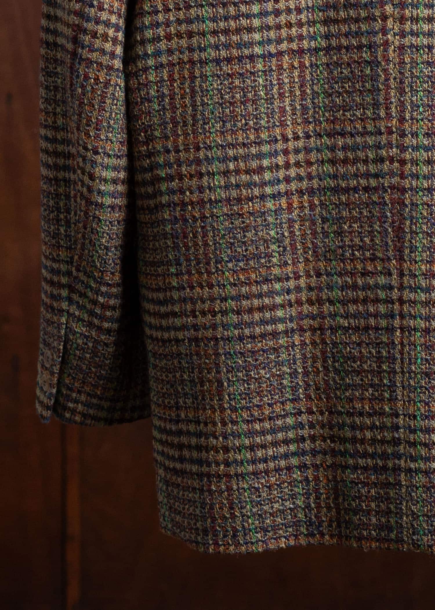 ISSEY MIYAKE Tweed Check Jacket