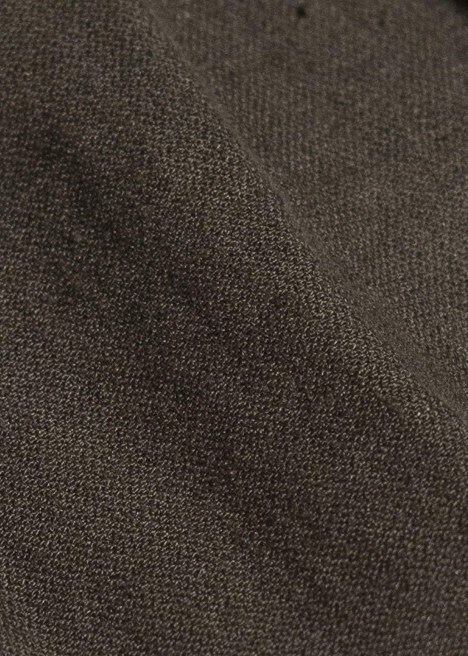 ZIGGY CHEN 0M2510526 Front Pleats Wide Leg Trousers DARK OLIVE