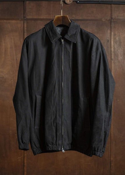 YOKO SAKAMOTO Zip Blouson YS-25AW-07 BLACK-NU