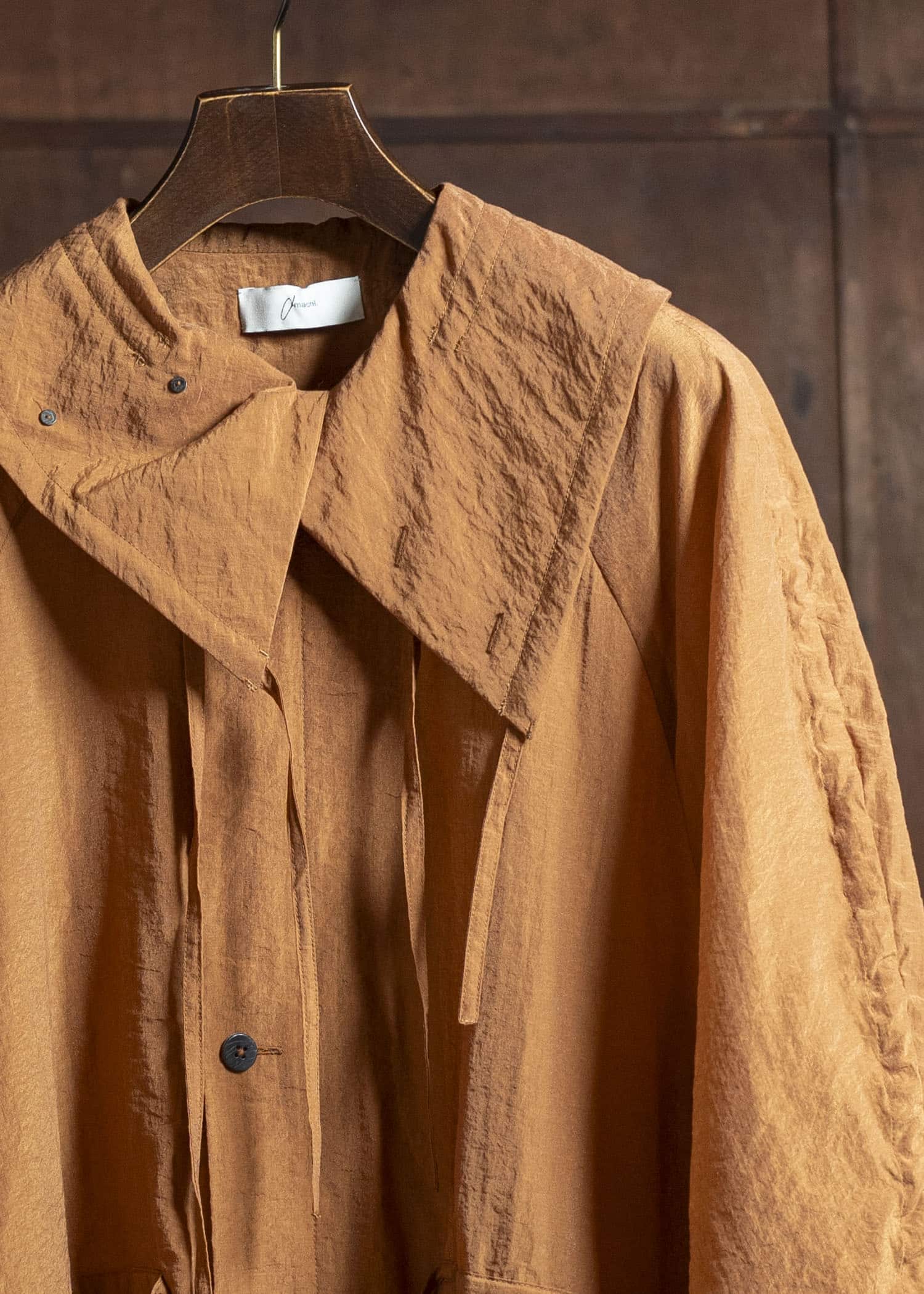 amachi. Membrane Short Coat AY16-4 Bronze