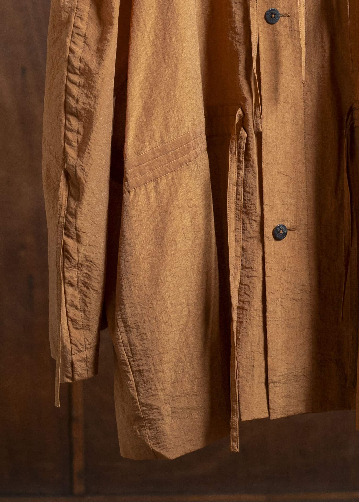 amachi. Membrane Short Coat AY16-4 Bronze