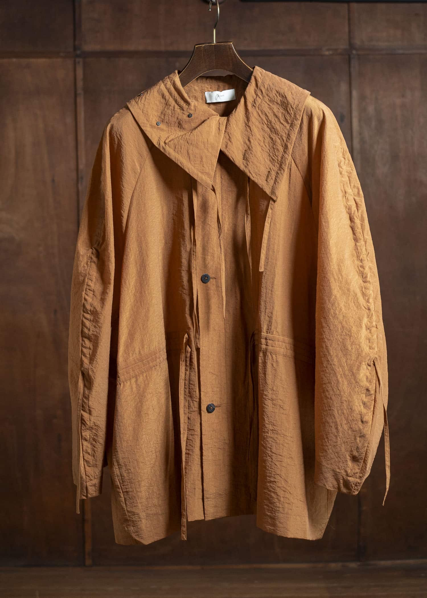 amachi. Membrane Short Coat AY16-4 Bronze