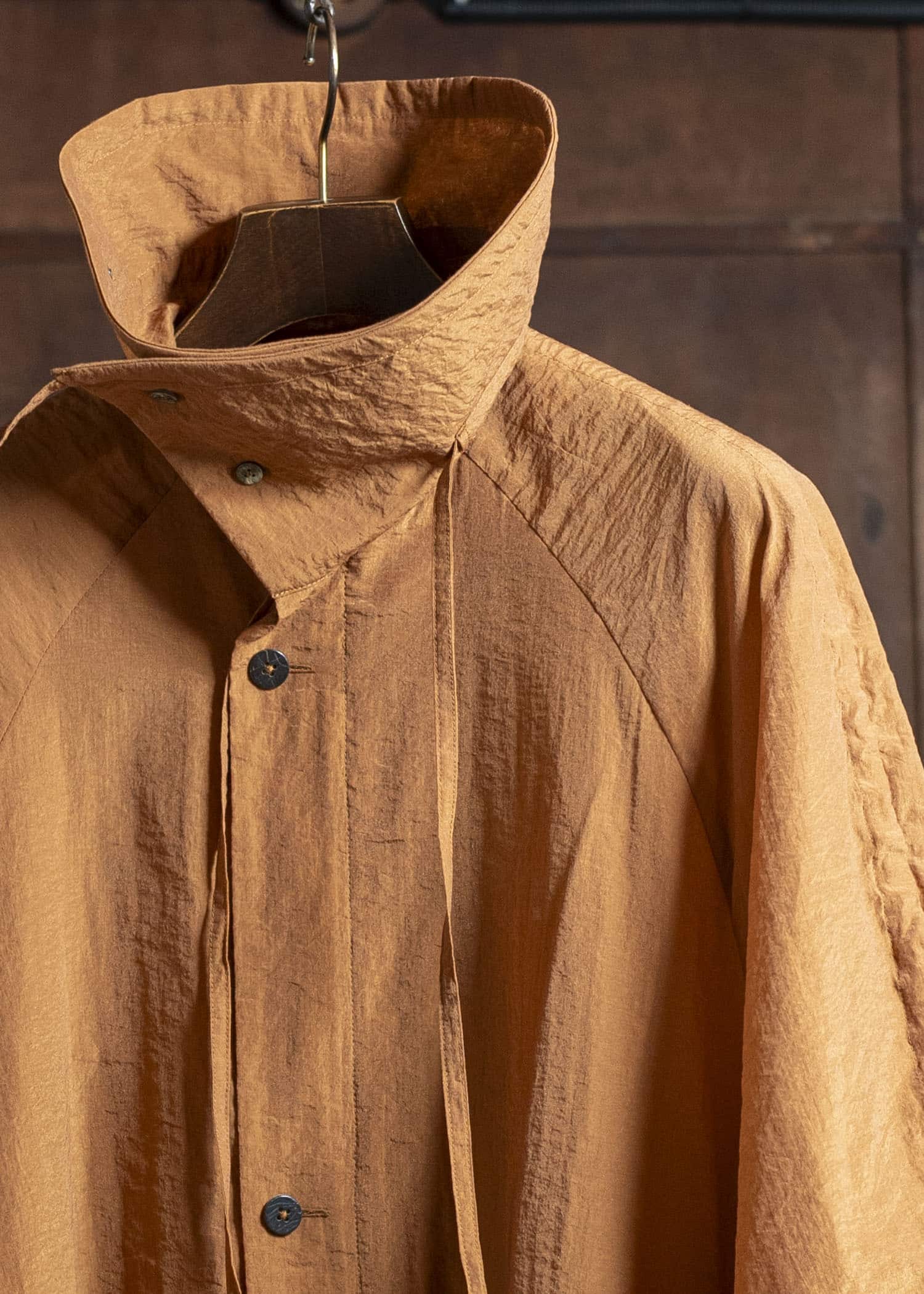 amachi. Membrane Short Coat AY16-4 Bronze