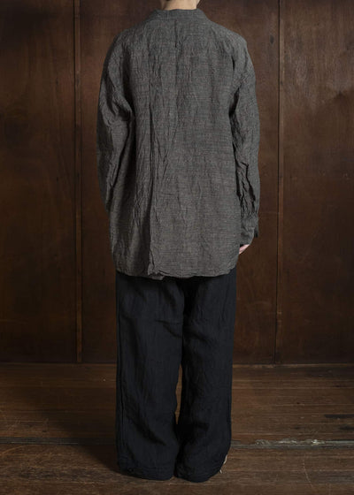 KLASICA SH051-lc BACK FLAP SHIRTS WITH BIG POCKETS BROWN