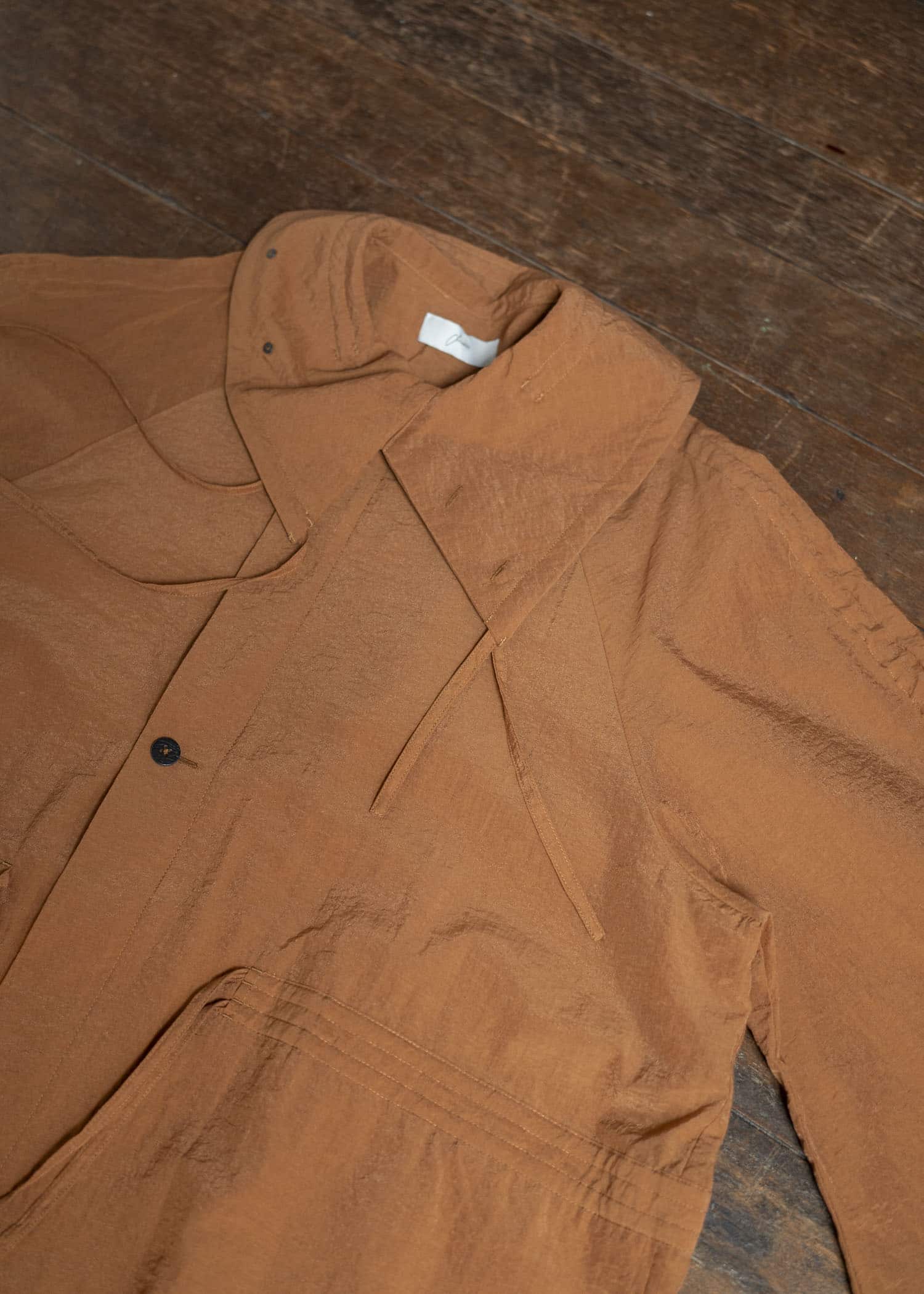 amachi. Membrane Short Coat AY16-4 Bronze