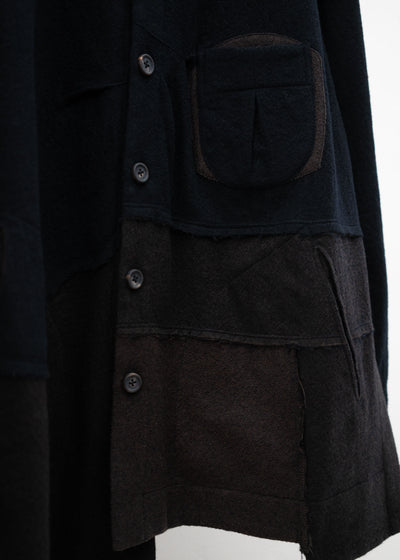 ZIGGY CHEN ASYMMETRIC HEM SHIRT