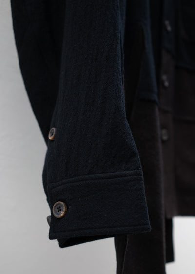 ZIGGY CHEN ASYMMETRIC HEM SHIRT