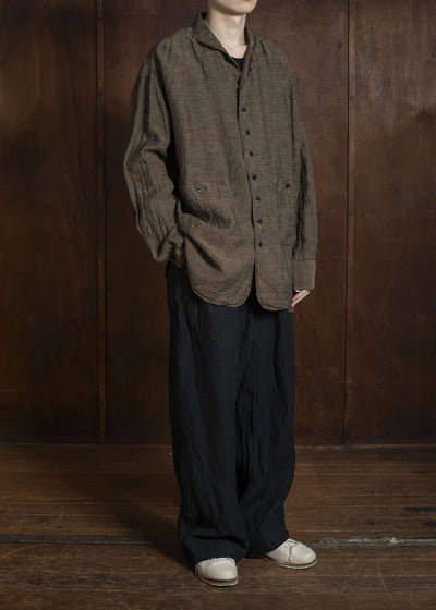 KLASICA SH051-lc BACK FLAP SHIRTS WITH BIG POCKETS SAFRON