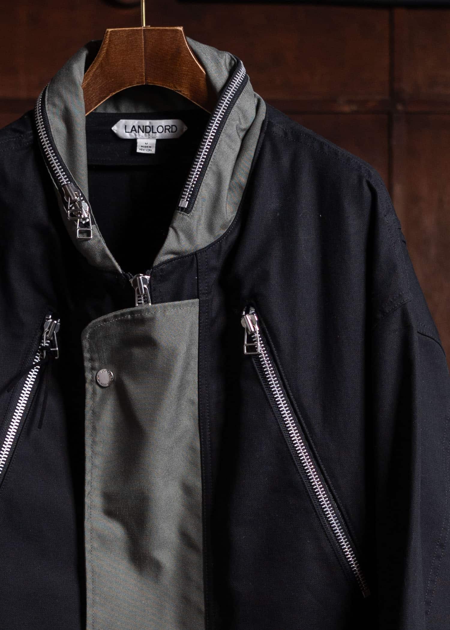 LANDLORD ショートブルゾン KXL ARMY PULL JACKET