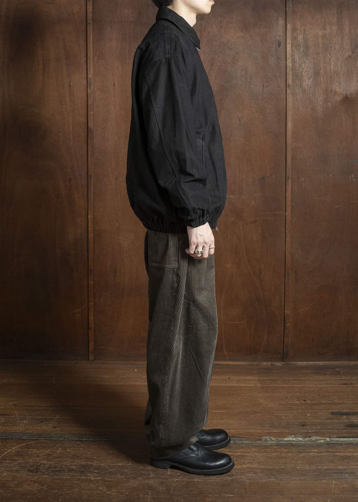 YOKO SAKAMOTO Zip Blouson YS-25AW-07 BLACK-NU