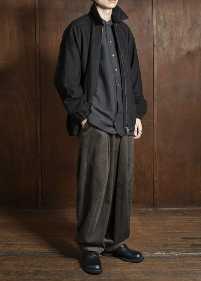 YOKO SAKAMOTO Zip Blouson YS-25AW-07 BLACK-NU