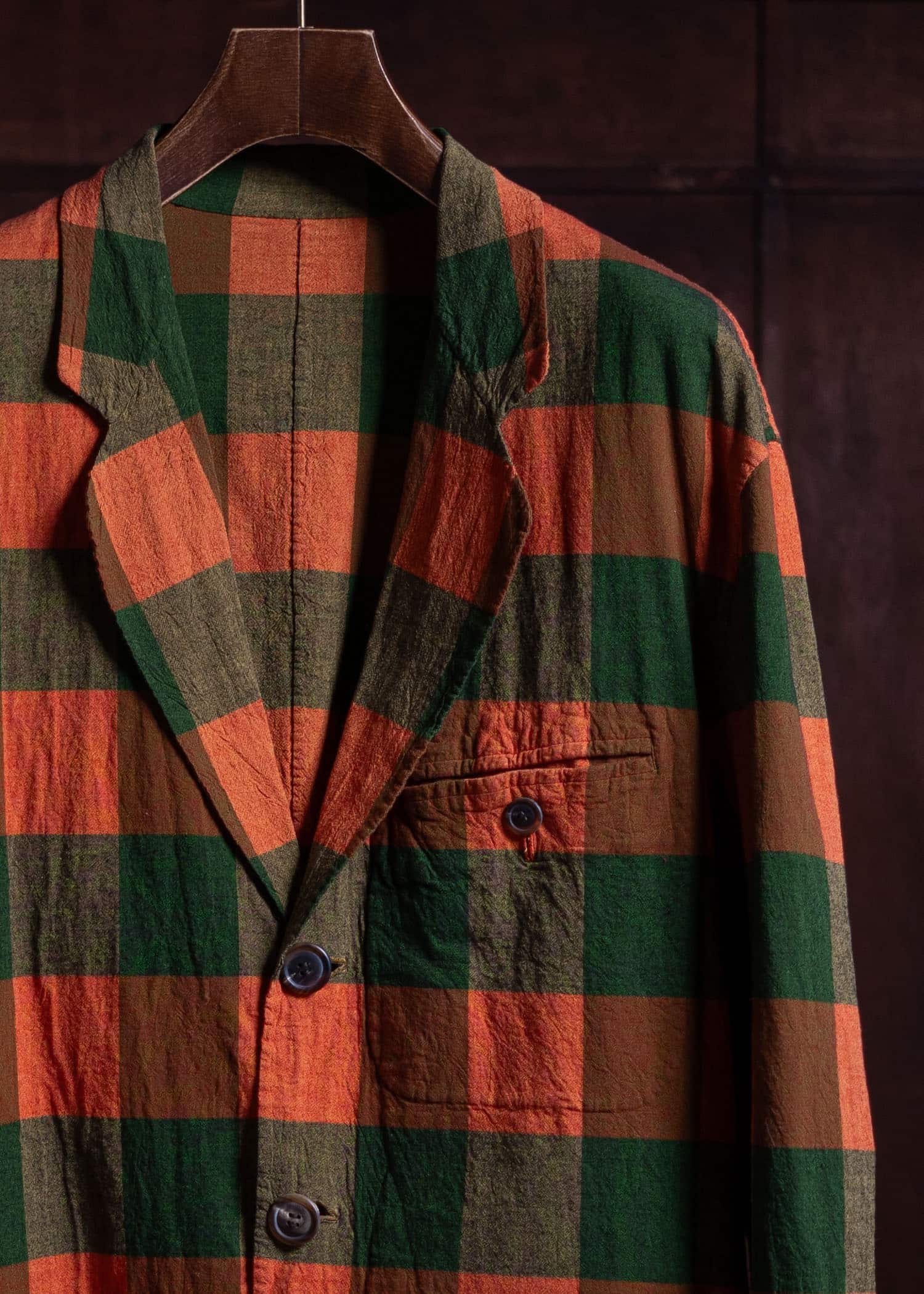 ISSEY MIYAKE Brock Check Jacket