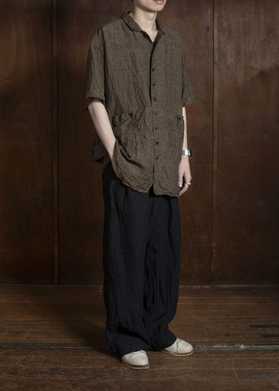 KLASICA SH-052-LC BACK FLAP H/S SHIRTS WITH BIG POCKETS SAFRON