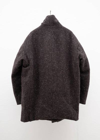 ZIGGY CHEN ELONGATED HIGH NECK DUVET JACKET